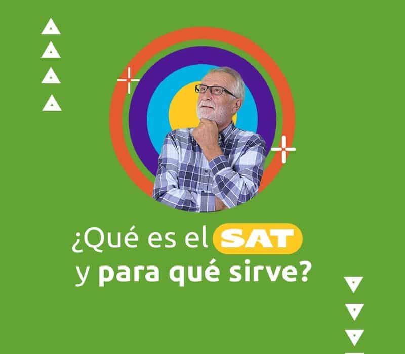 Persona preguntándose qué es el SAT