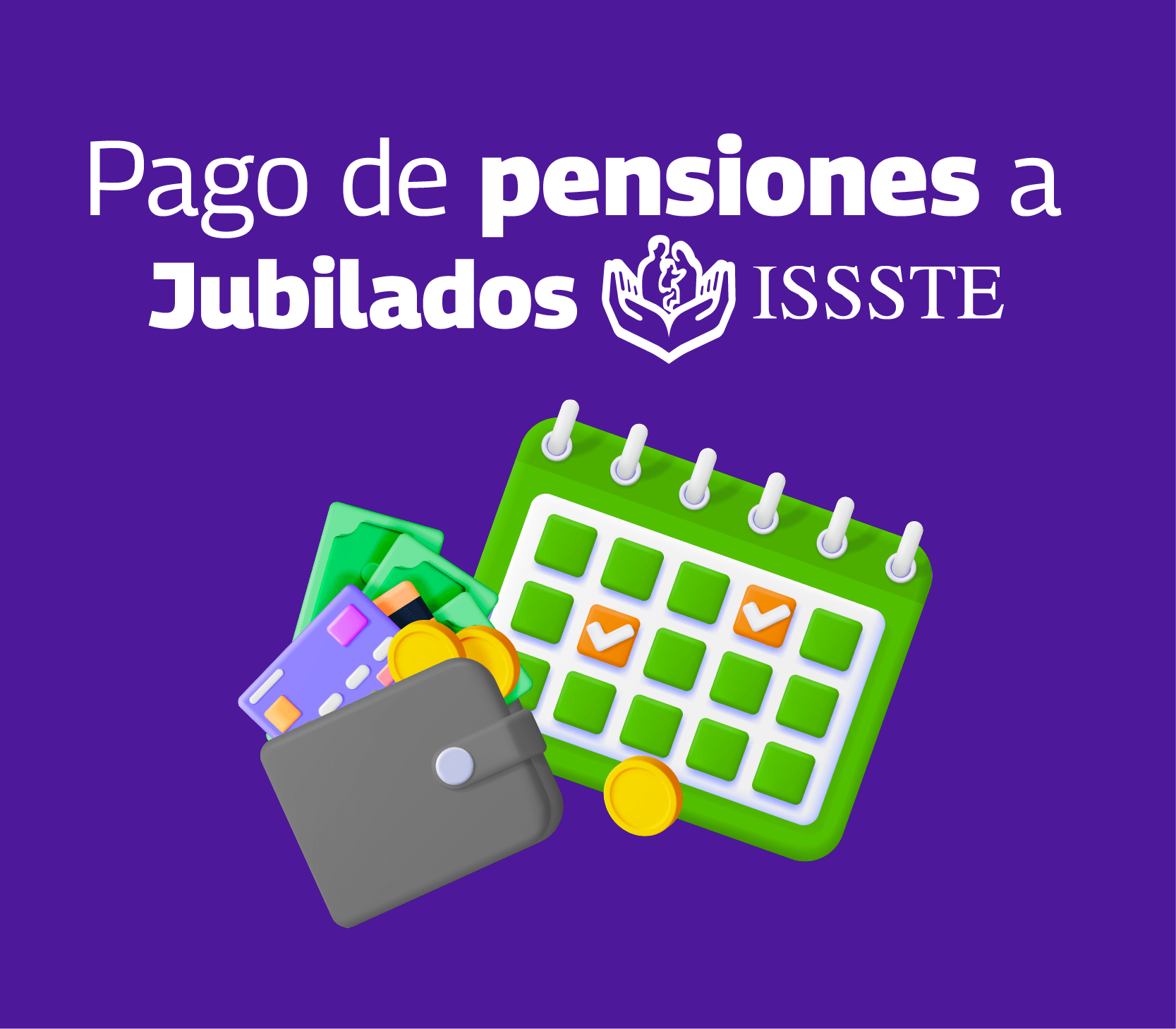 pago de pensiones a jubilados del ISSSTE