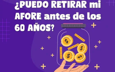 ¿Puedo retirar mi Afore antes de los 60 años?