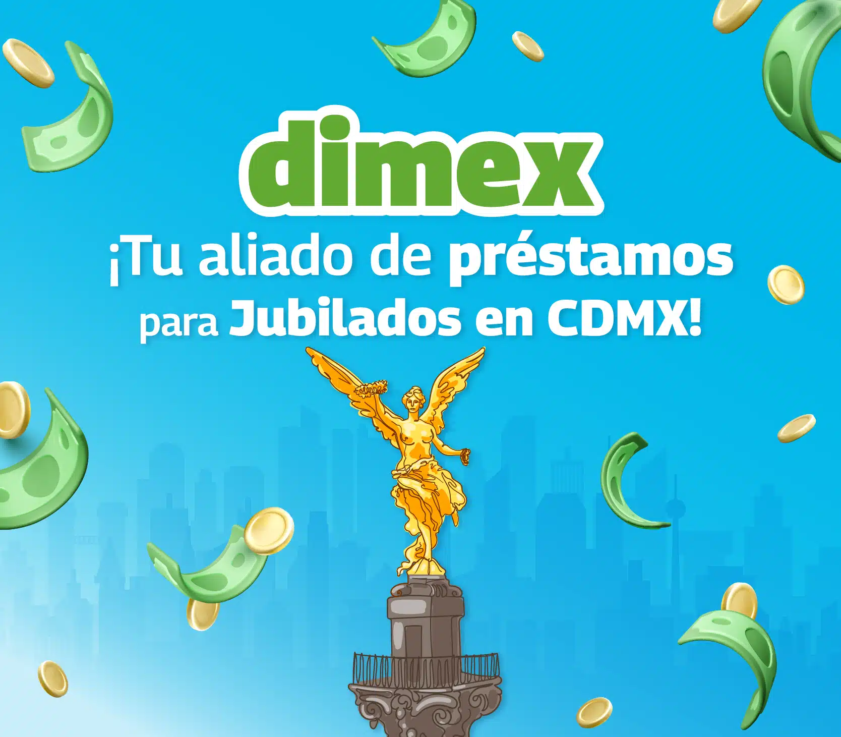 ¿Estás buscando préstamos personales para jubilados en cdmx? Dimex es tu aliado financiero, conoce nuestras 18 sucursales en cdmx